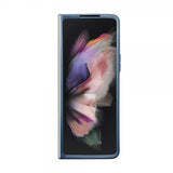 Guess Samsung Galaxy Z Fold 5 Deksel 4G Metal Triangle Strass Blå