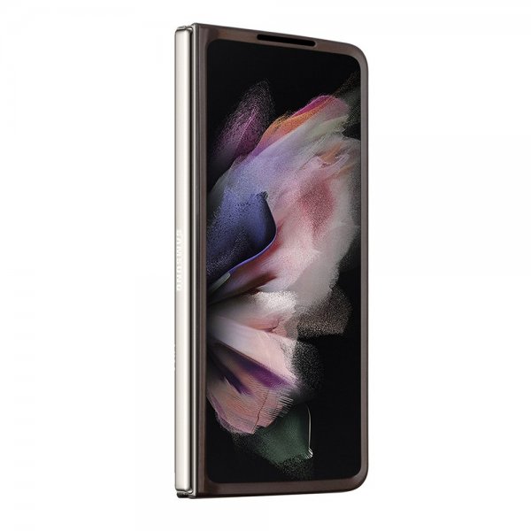Guess Samsung Galaxy Z Fold 5 Deksel 4G Metal Triangle Strass Brun