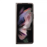 Guess Samsung Galaxy Z Fold 5 Deksel 4G Metal Triangle Strass Brun