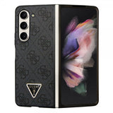 Guess Samsung Galaxy Z Fold 5 Deksel 4G Metal Triangle Strass Svart