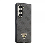Guess Samsung Galaxy Z Fold 5 Deksel 4G Metal Triangle Strass Svart