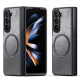 Dux Ducis Samsung Galaxy Z Fold 5 Deksel Aimo Series MagSafe Svart