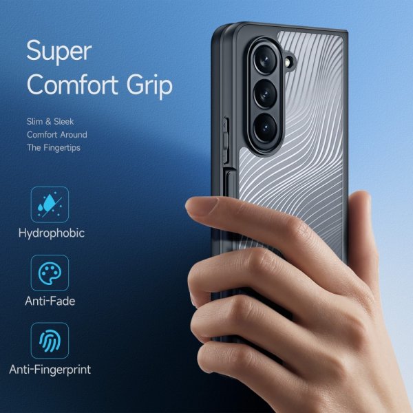 Dux Ducis Samsung Galaxy Z Fold 5 Deksel Aimo Series Svart