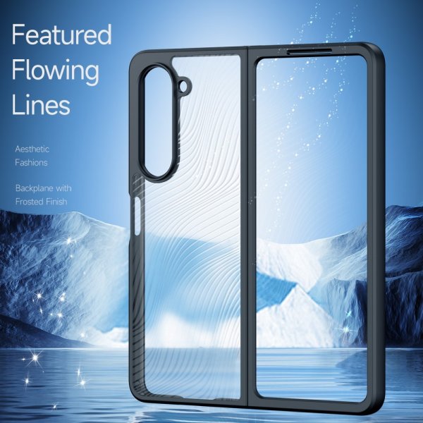 Dux Ducis Samsung Galaxy Z Fold 5 Deksel Aimo Series Svart