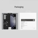 Nillkin Samsung Galaxy Z Fold 5 Deksel CamShield Silky Blå