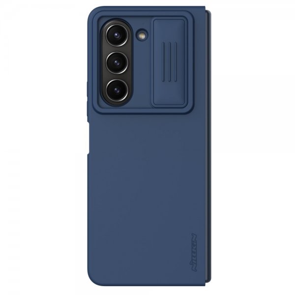 Nillkin Samsung Galaxy Z Fold 5 Deksel CamShield Silky Blå