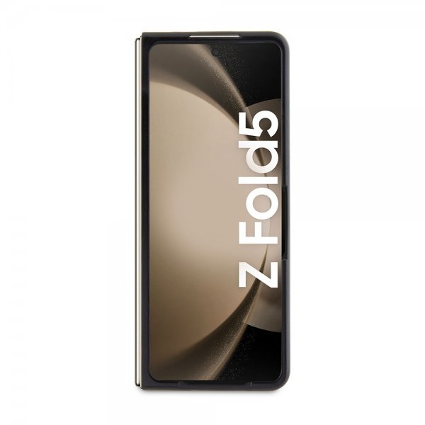 BMW Samsung Galaxy Z Fold 5 Deksel Carbon Effect Metal Logo Svart