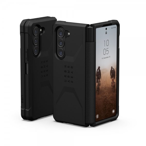 Urban Armor Gear (UAG) Samsung Galaxy Z Fold 5 Deksel Civilian Svart