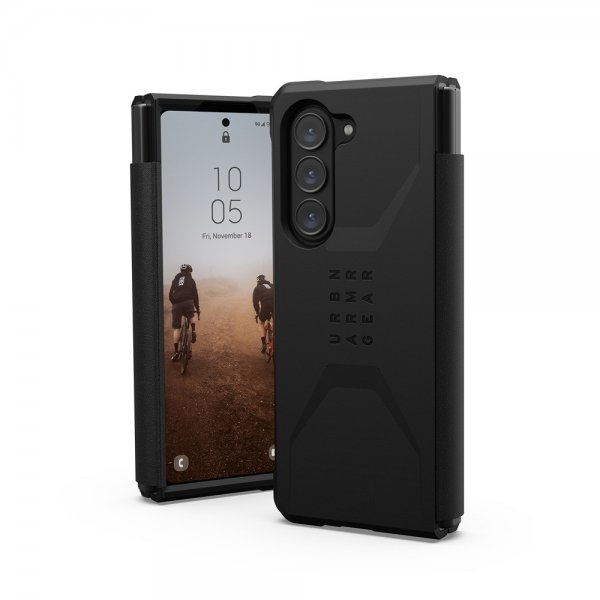 Urban Armor Gear (UAG) Samsung Galaxy Z Fold 5 Deksel Civilian Svart