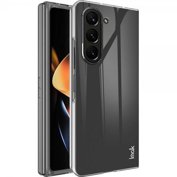 Imak Samsung Galaxy Z Fold 5 Deksel Crystal Case II Transparent