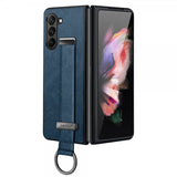 Sulada Samsung Galaxy Z Fold 5 Deksel Fashion Series Blå