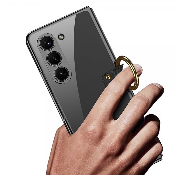 GKK Samsung Galaxy Z Fold 5 Deksel Finger Ring Gull