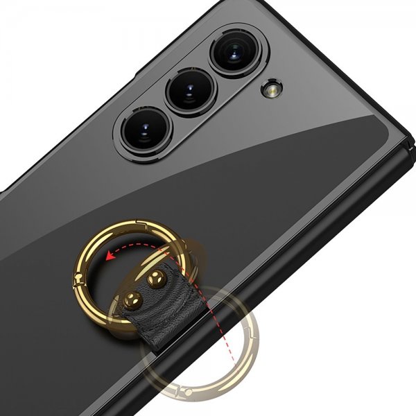 GKK Samsung Galaxy Z Fold 5 Deksel Finger Ring Gull