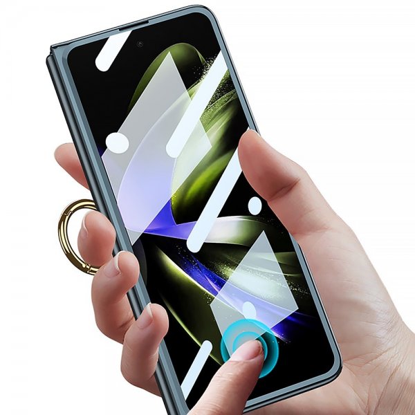 GKK Samsung Galaxy Z Fold 5 Deksel Finger Ring Gull