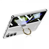 GKK Samsung Galaxy Z Fold 5 Deksel Finger Ring Sølv
