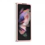 Guess Samsung Galaxy Z Fold 5 Deksel Glitter Flakes Metal Logo Rosa