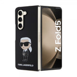Karl Lagerfeld Samsung Galaxy Z Fold 5 Deksel Ikonik Metal Pin Svart