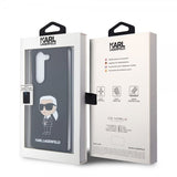 Karl Lagerfeld Samsung Galaxy Z Fold 5 Deksel Ikonik Metal Pin Svart