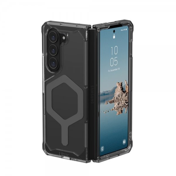 Urban Armor Gear (UAG) Samsung Galaxy Z Fold 5 Deksel Plyo Pro MagSafe Ash/Space Grey
