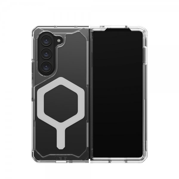 Urban Armor Gear (UAG) Samsung Galaxy Z Fold 5 Deksel Plyo Pro MagSafe Ice/Silver