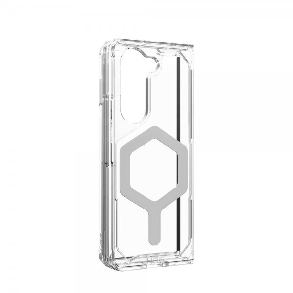 Urban Armor Gear (UAG) Samsung Galaxy Z Fold 5 Deksel Plyo Pro MagSafe Ice/Silver
