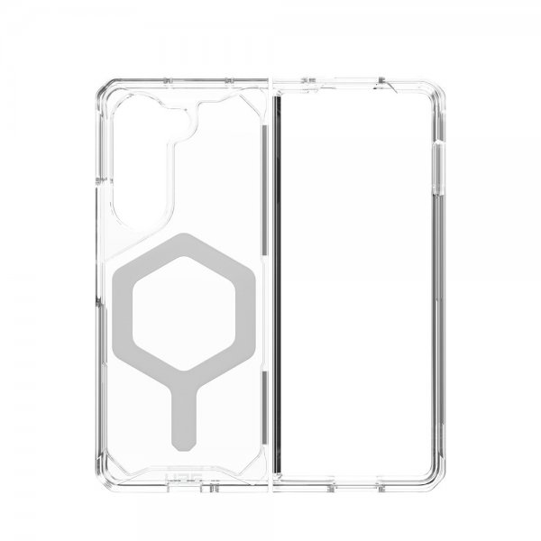 Urban Armor Gear (UAG) Samsung Galaxy Z Fold 5 Deksel Plyo Pro MagSafe Ice/Silver