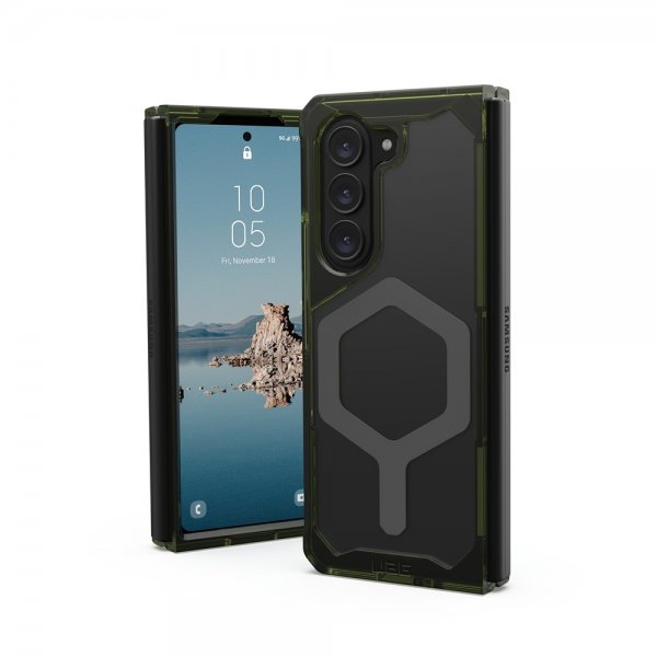 Urban Armor Gear (UAG) Samsung Galaxy Z Fold 5 Deksel Plyo Pro MagSafe Olive/Space Grey
