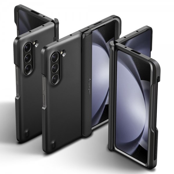 Spigen Samsung Galaxy Z Fold 5 Deksel Slim Armor Pro Pen Edition Svart