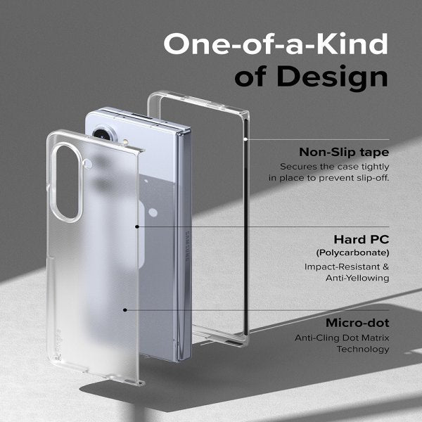 Ringke Samsung Galaxy Z Fold 5 Deksel Slim Matte Clear