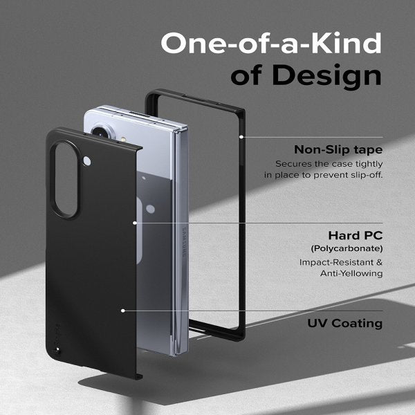 Ringke Samsung Galaxy Z Fold 5 Deksel Slim Svart