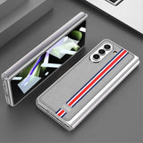 GKK Samsung Galaxy Z Fold 5 Deksel Stripe Svart