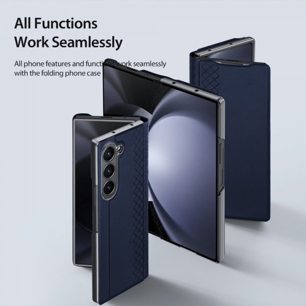 Dux Ducis Samsung Galaxy Z Fold 6 Etui Bril Series Blå