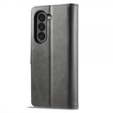 Lc.Imeeke Samsung Galaxy Z Fold 6 Etui med Kortlomme stativfunksjon Grå