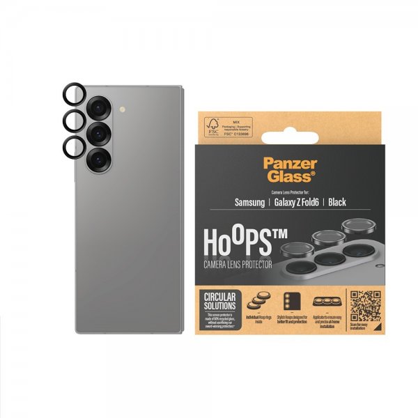 PanzerGlass Samsung Galaxy Z Fold 6 Kamerabeskytter Hoops