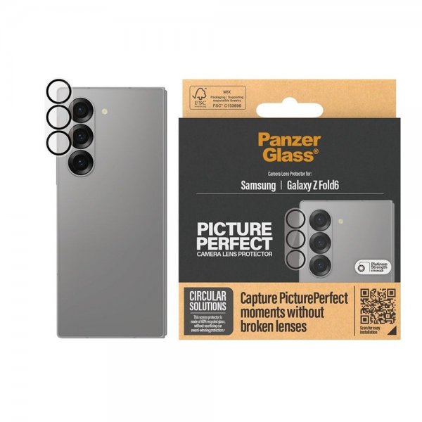 PanzerGlass Samsung Galaxy Z Fold 6 Kamerabeskytter PicturePerfect