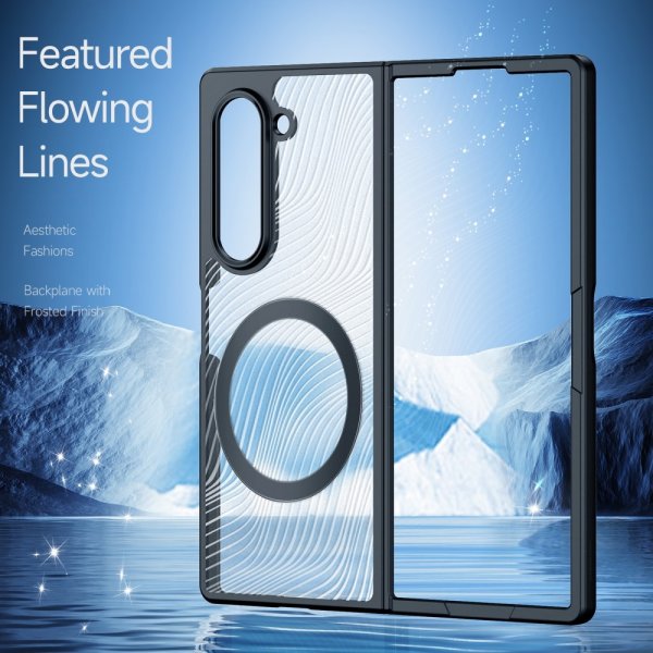 Dux Ducis Samsung Galaxy Z Fold 6 Deksel Aimo Series MagSafe Svart