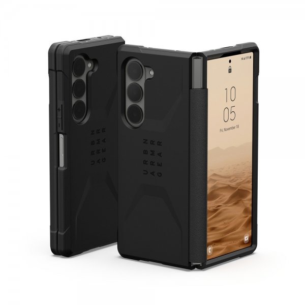 Urban Armor Gear (UAG) Samsung Galaxy Z Fold 6 Deksel Civilian Svart
