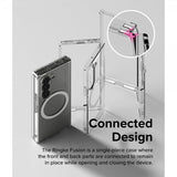 Ringke Samsung Galaxy Z Fold 6 Deksel Fusion Magnetic Transparent