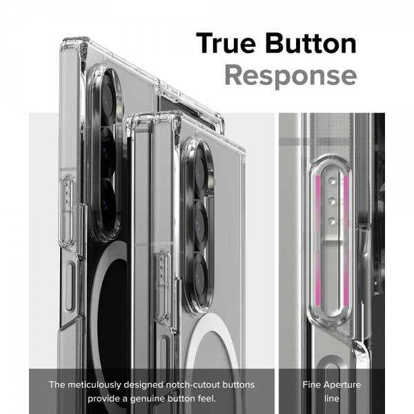 Ringke Samsung Galaxy Z Fold 6 Deksel Fusion Magnetic Transparent