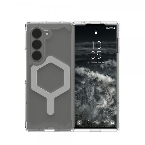 Urban Armor Gear (UAG) Samsung Galaxy Z Fold 6 Deksel Plyo Pro MagSafe Ice/Silver