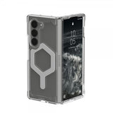Urban Armor Gear (UAG) Samsung Galaxy Z Fold 6 Deksel Plyo Pro MagSafe Ice/Silver