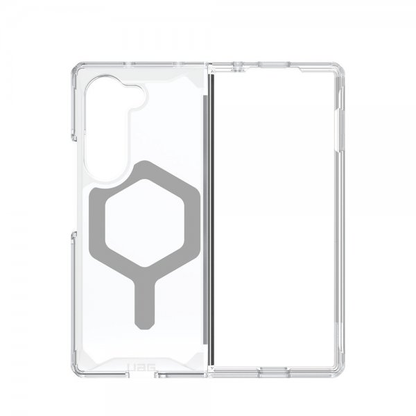 Urban Armor Gear (UAG) Samsung Galaxy Z Fold 6 Deksel Plyo Pro MagSafe Ice/Silver