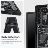 Spigen Samsung Galaxy Z Fold 6 Deksel Ultra Hybrid Pro Zero One Svart