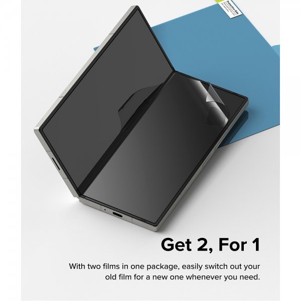 Ringke Samsung Galaxy Z Fold 6 Skjermbeskytter Dual Easy Film 2-pakning