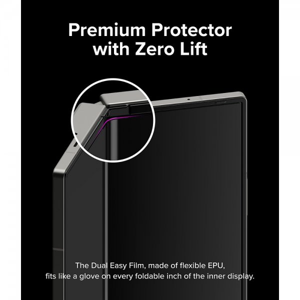 Ringke Samsung Galaxy Z Fold 6 Skjermbeskytter Dual Easy Film 2-pakning