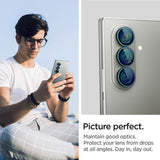 Spigen Samsung Galaxy Z Fold 7 Kamerabeskytter GLAS.tR EZ Fit Optik Pro 2-pakning Svart