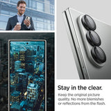 Spigen Samsung Galaxy Z Fold 7 Kamerabeskytter GLAS.tR EZ Fit Optik Pro 2-pakning Svart
