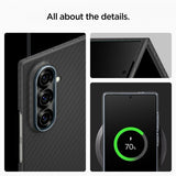 Spigen Samsung Galaxy Z Fold 7 Deksel Air Skin Aramid Svart