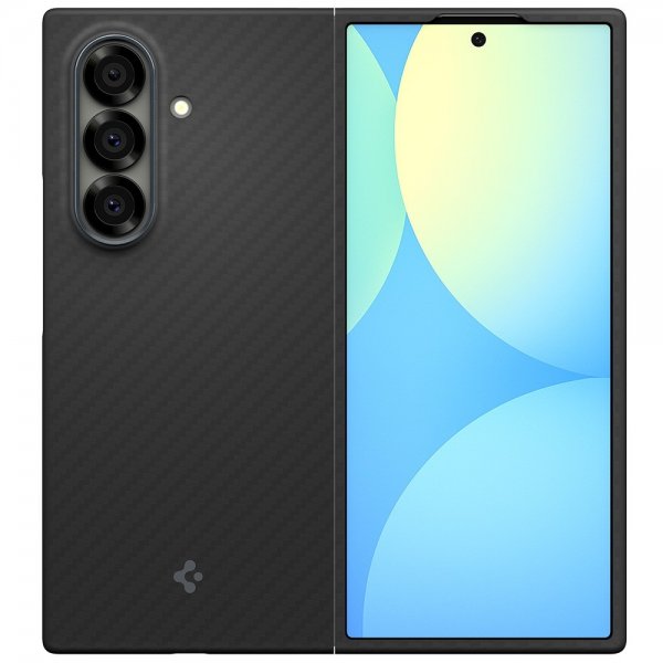 Spigen Samsung Galaxy Z Fold 7 Deksel Air Skin Aramid Svart