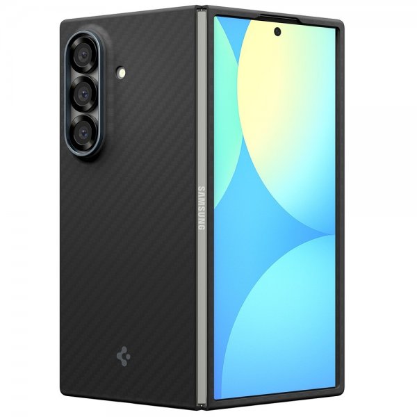 Spigen Samsung Galaxy Z Fold 7 Deksel Air Skin Aramid Svart
